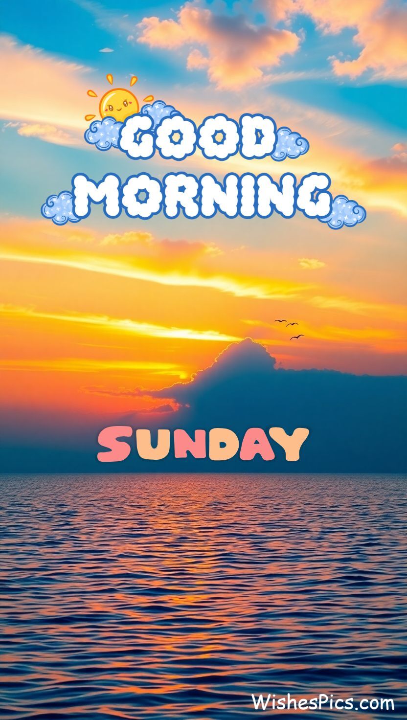 30+ Good Morning Sunday Images to Brighten Your Weekend | Free Download HD 5 good morning sunday images 01