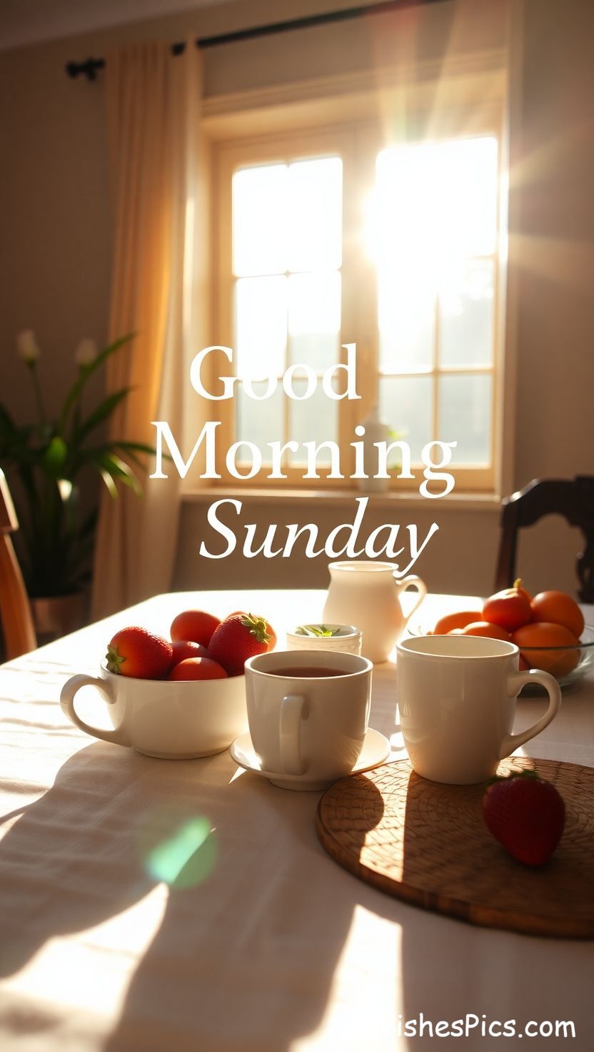 30+ Good Morning Sunday Images to Brighten Your Weekend | Free Download HD 13 stunning good morning sunday images